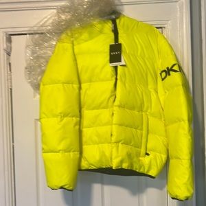 DKNY water resistant ski jacket